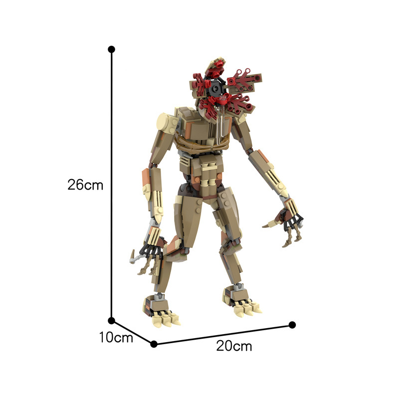 Tech House Accessories - MOC Demogorgon Potwór Zestaw do Składania