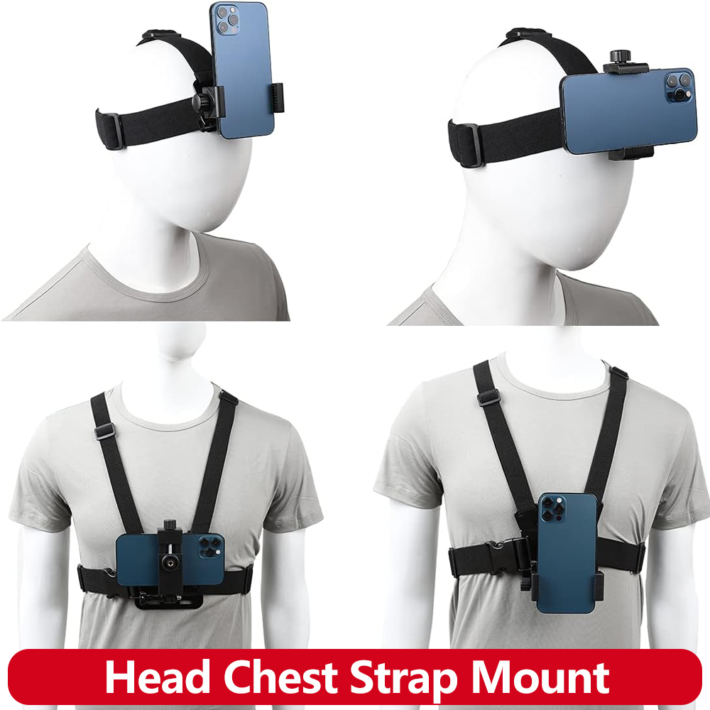 Mobile Tech Accessories - Uchwyt/Pasek na głowę i klatkę piersiową