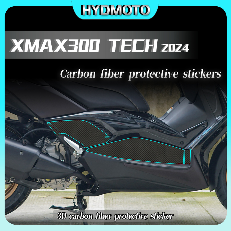Moto Tech Accessories & Workshop - Naklejki na zbiornik paliwa z włókna