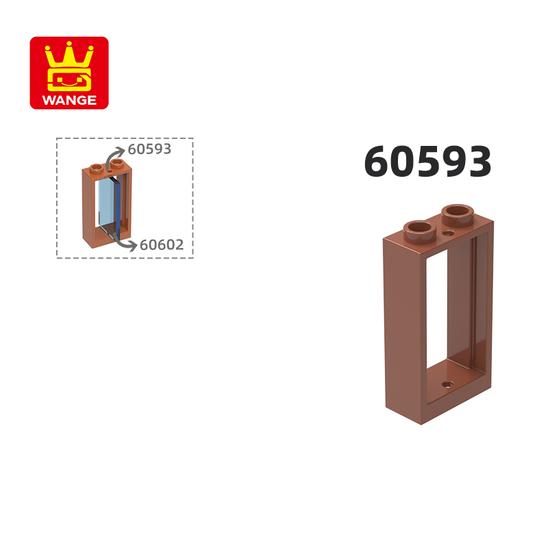 Tech House Accessories - Wange 60593 100g/73szt. Klocki konstrukcyjne ramy