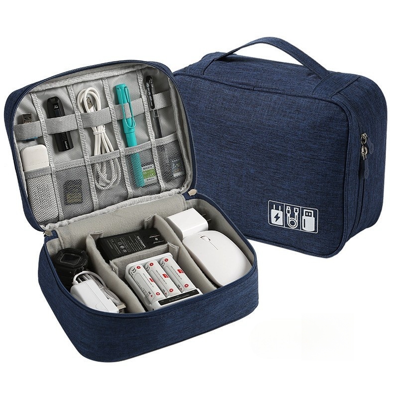 Tech Accessories Case - Przenośna cyfrowa torba do przechowywania, wodoodporny