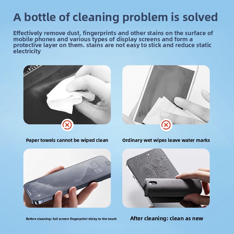 Środek czyszczący w sprayu 2 w – Screen Cleaner Spray recenzja i cena