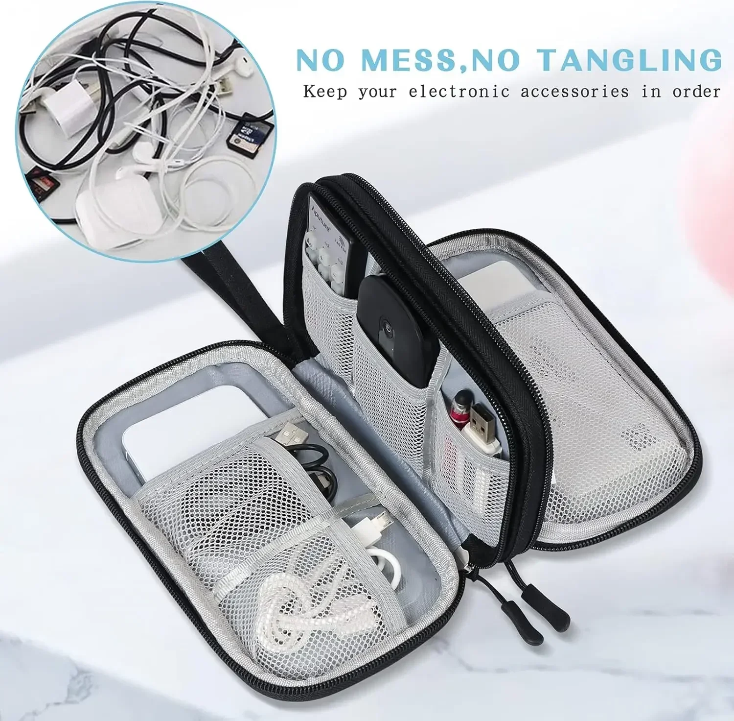 Torba podróżna na kable, przen – Tech Accessories Case recenzja i cena