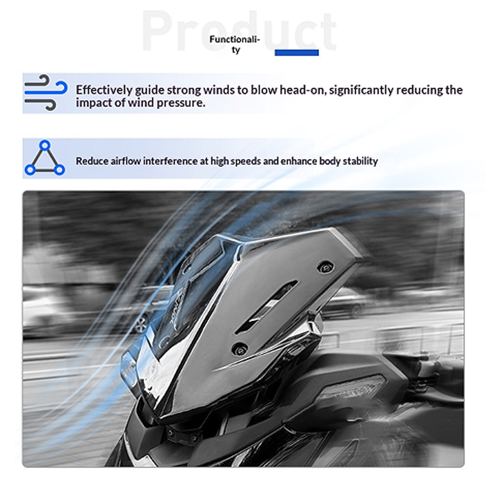 Szyba przednia Yamaha XMAX300  – Moto Tech Accessories & Workshop recenzja i cena