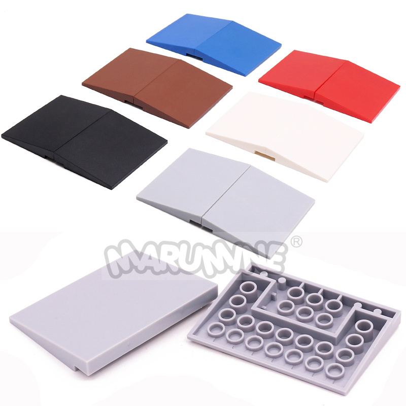 10 sztuk MOC City Brick Roof 6 – Tech House Accessories recenzja i cena