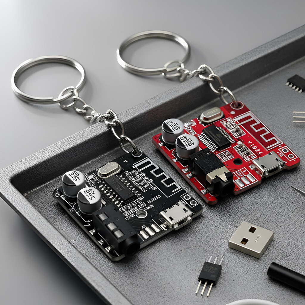 Brelok w stylu cyberpunk z pły – Tech Accessories Board recenzja i cena