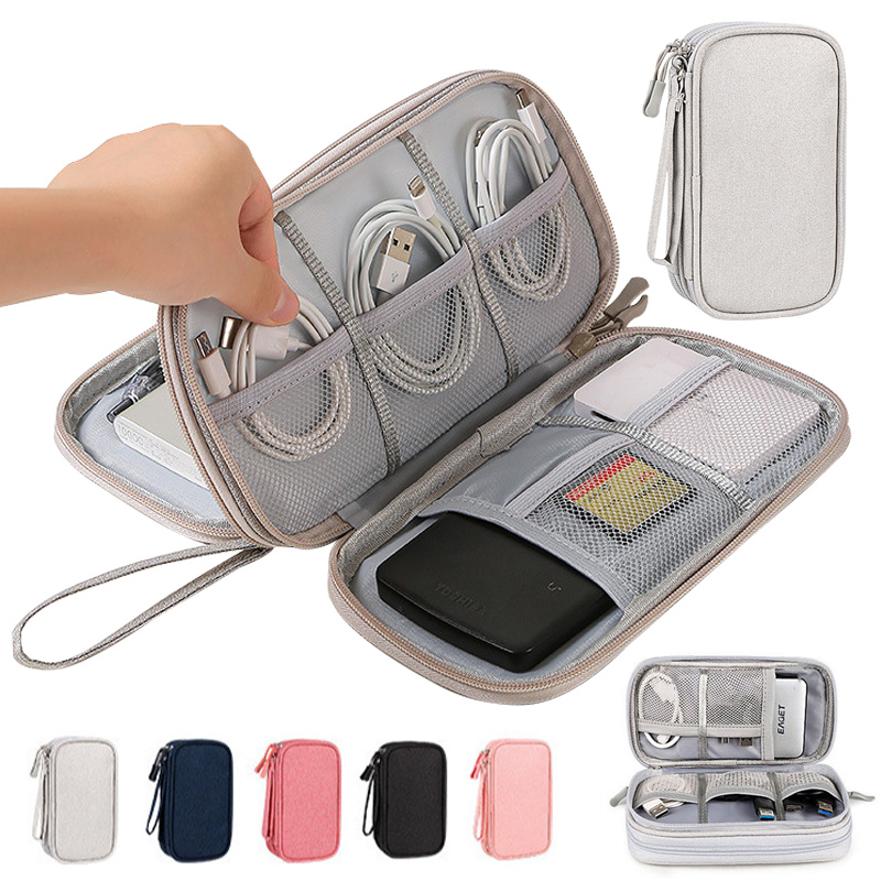 Wielokolorowa Przenośna Torba  – Tech Accessories Case recenzja i cena