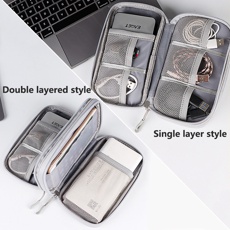 Wielokolorowa Przenośna Torba  – Tech Accessories Case recenzja i cena